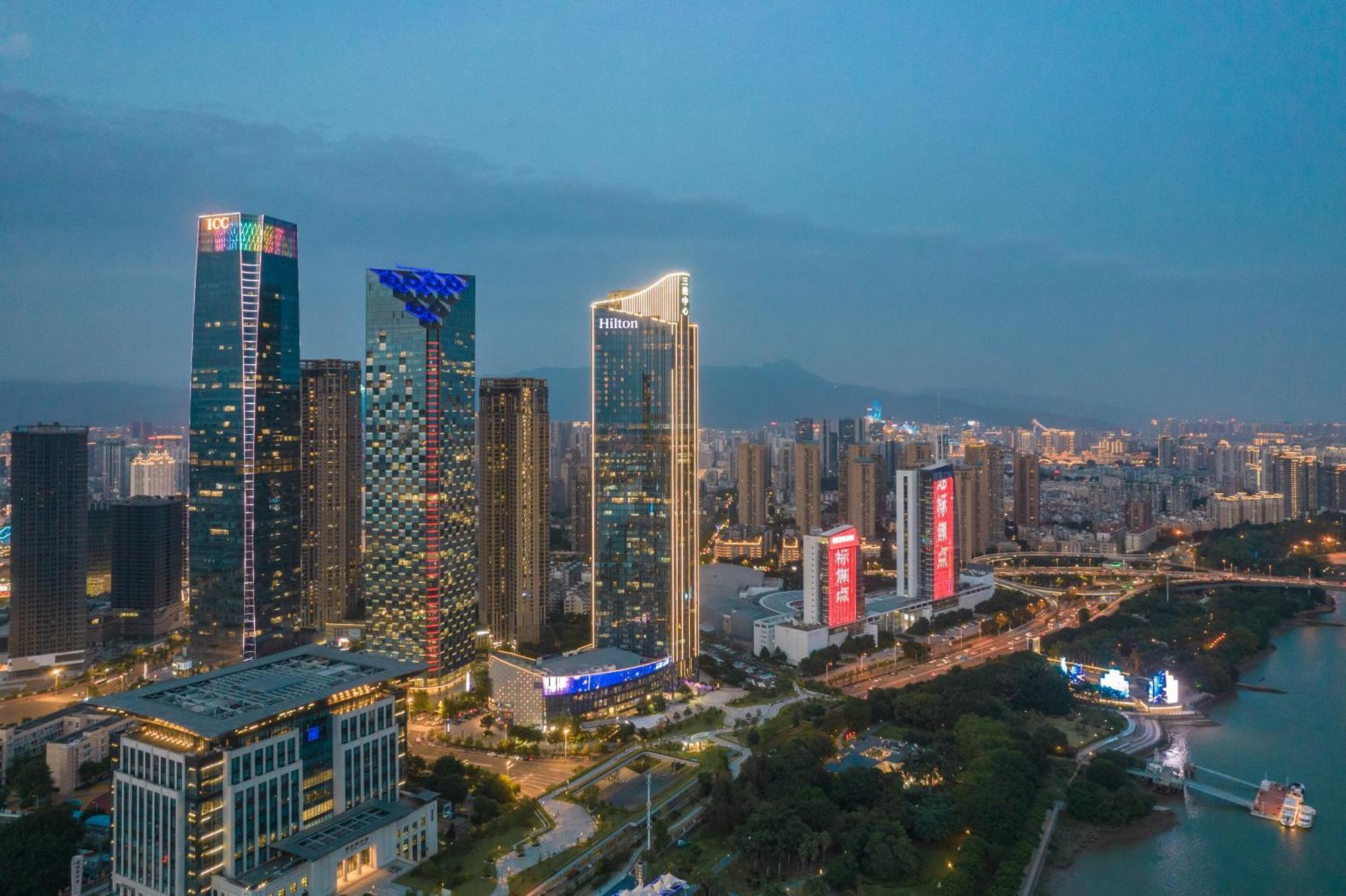 Hotel Hilton Fuzhou Fuzhou  Zewnętrze zdjęcie